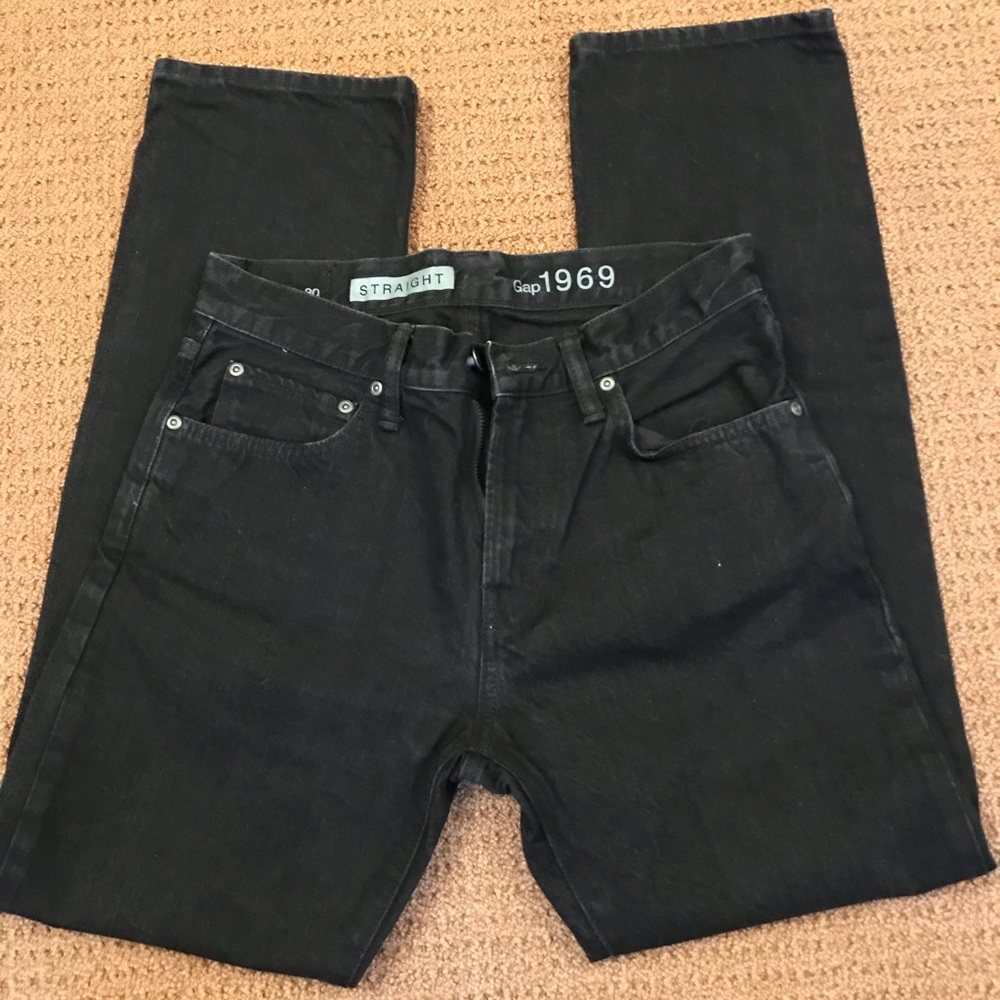 GAP 1969 Jeans 29” x 30” - Black 9/10